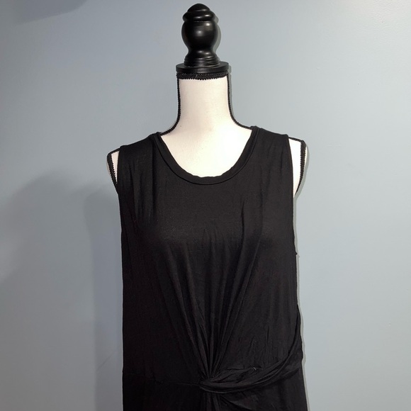 Worthington- Black knot tie dress - Picture 2 of 6